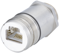 M23 RJ45 panel connector, Circular Connector, Connector, M23