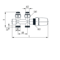 Set 2 Durchgangsform