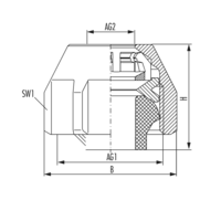 Klemmverschraubungen MKV-M