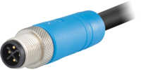 M12 Power umspritzt – Kodierung S – Kupplungssteckverbinder, Rundsteckverbinder, Steckverbinder, M12, Leistung