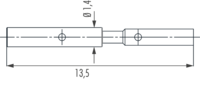 M40 Hybrid Contacts, Circular Connector, Connector, M40, Hybrid