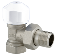 Thermostatventil Eckform voreinstellbar