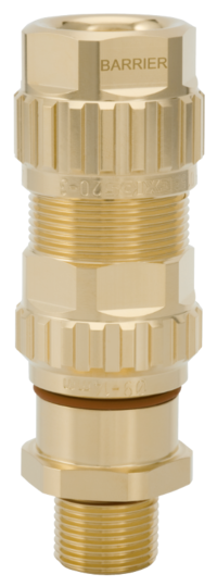 EXIOS +Barrier brass blank, Cable Gland, EXIOS