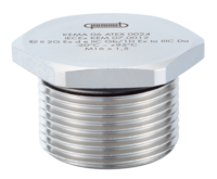 Verschluss V-Ms-Ex d, Kabelverschraubung