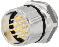 M23 Signal panel connector