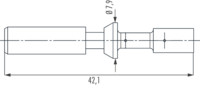 M40 Hybrid contacts, Circular Connector, Connector, M40, Hybrid