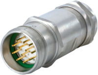 M23 Signal INOX coupler connector, Circular Connector, Connector