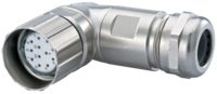 M23 Signal Winkelkabelsteckverbinder, Rundsteckverbinder, Steckverbinder, M23, Signal