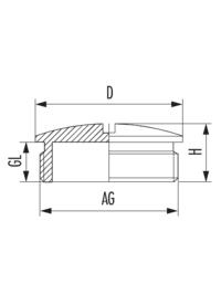 Plug V-N-Ms, Cable Gland