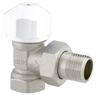 Thermostatventil Eckform voreinstellbar