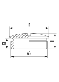 Plug V-N-Ms, Cable Gland