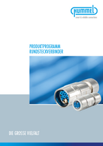 Produktprogramm Rundsteckverbinder