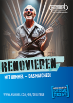 Flyer Produktübersicht Renovieren
