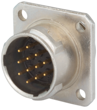 Miniatur Waterproof Connecteur d'appareil avec bride