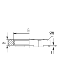Locknut GM-EMC, Cable Gland, Accessories