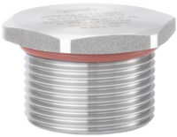 Verschluss V-INOX-Ex d mit O-Ring, Kabelverschraubung