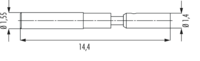 Contacts M23 Hybrid, M16, M23, Signal, Circular Connector, Connector