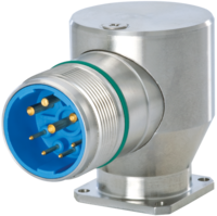 M23 Power INOX panel connector, Circular Connector, Connector