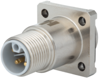 M12 Power panel connector, Circular Connector, Connector, M12, Power