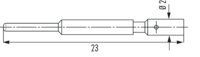Kontakte M40 Hybrid, Rundsteckverbinder, Steckverbinder, M40, Hybrid