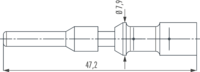 M40 Hybrid contacts, Circular Connector, Connector, M40, Hybrid