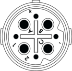 M16 Kontakteinsätze 4+4 / 4+3+PE