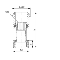 Telescopic connection