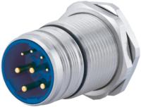 M23 Power panel connector, M23, Circular Connector, Connector, Power