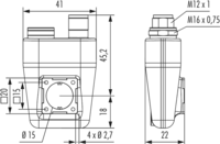 M16/M12 TWINTUS, Circular Connector, Connector, M16