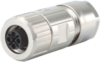 M12 Power Kabelsteckverbinder, Rundsteckverbinder, Steckverbinder, M12, Leistung