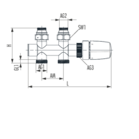 Set 2 Durchgangsform
