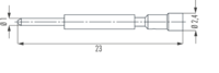 Kontakte M23 Profinet, Rundsteckverbinder, Steckverbinder, M23