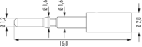 Kontakte M16, M16, M23, Signal, Rundsteckverbinder, Steckverbinder