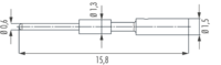 M23 Profinet Contacts, Circular Connector, Connector, M23