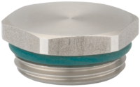 Bouchon V-INOX-FKM avec joint torique, Cable Gland