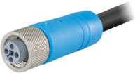 M12 Power umspritzt – Kodierung T – Kabelsteckverbinder, Rundsteckverbinder, Steckverbinder, M12, Leistung