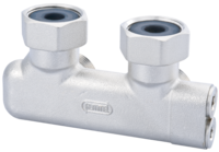 Umlenkstück Eckform absperrbar