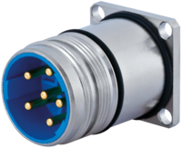 M23 Power panel connector, Circular Connector, Connector, M23, Power