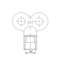 Entlüftungsschlüssel aus Zink-Druckguss