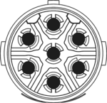 M16 Kontakteinsätze – 7-polig