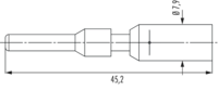 M40 Hybrid Kontakte, Rundsteckverbinder, Steckverbinder, M40, Hybrid