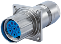 M23 Hybrid Typ 1 Gerätesteckverbinder, Rundsteckverbinder, Steckverbinder, M23, Leistung