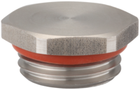 Verschluss V-INOX-VMQ mit O-Ring, Kabelverschraubung