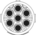 M16 Kontakteinsätze – 7-polig