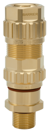 EXIOS +Barrier brass blank, Cable Gland, EXIOS