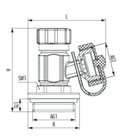 SFE valve with handwheel control black