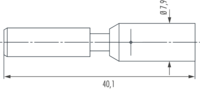 M40 Hybrid Kontakte, Rundsteckverbinder, Steckverbinder, M40, Hybrid