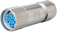 M23 Hybrid Typ 1 cable connector, Circular Connector, Connector, M23, Power