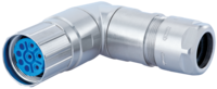 M23 Leistung Winkelkabelsteckverbinder, Rundsteckverbinder, Steckverbinder, M23, Leistung