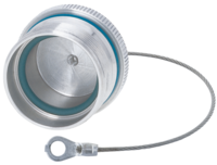Protection cap with rope, Circular Connector, Accessories